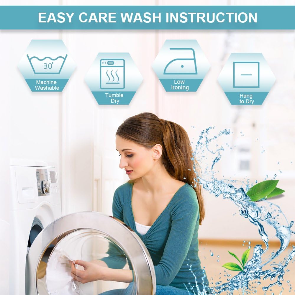 RYB HOME Blackout Curtains for Kitchen, Over Sink Privacy Curtains Window Decor, Thermal Insulating Drapes for Bathroom Cafe Bedroom Small Window, W 42 x L 24 inch, Greyish White, 2 Panels