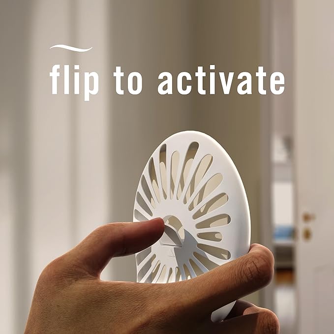 Febreze Bathroom Air Freshener, Odor-Fighting, Plug In Alternative, Air Fresheners for Home and Bathroom and Kitchen, Closet Air Fresheners, Downy April Fresh Scent, 6 Count