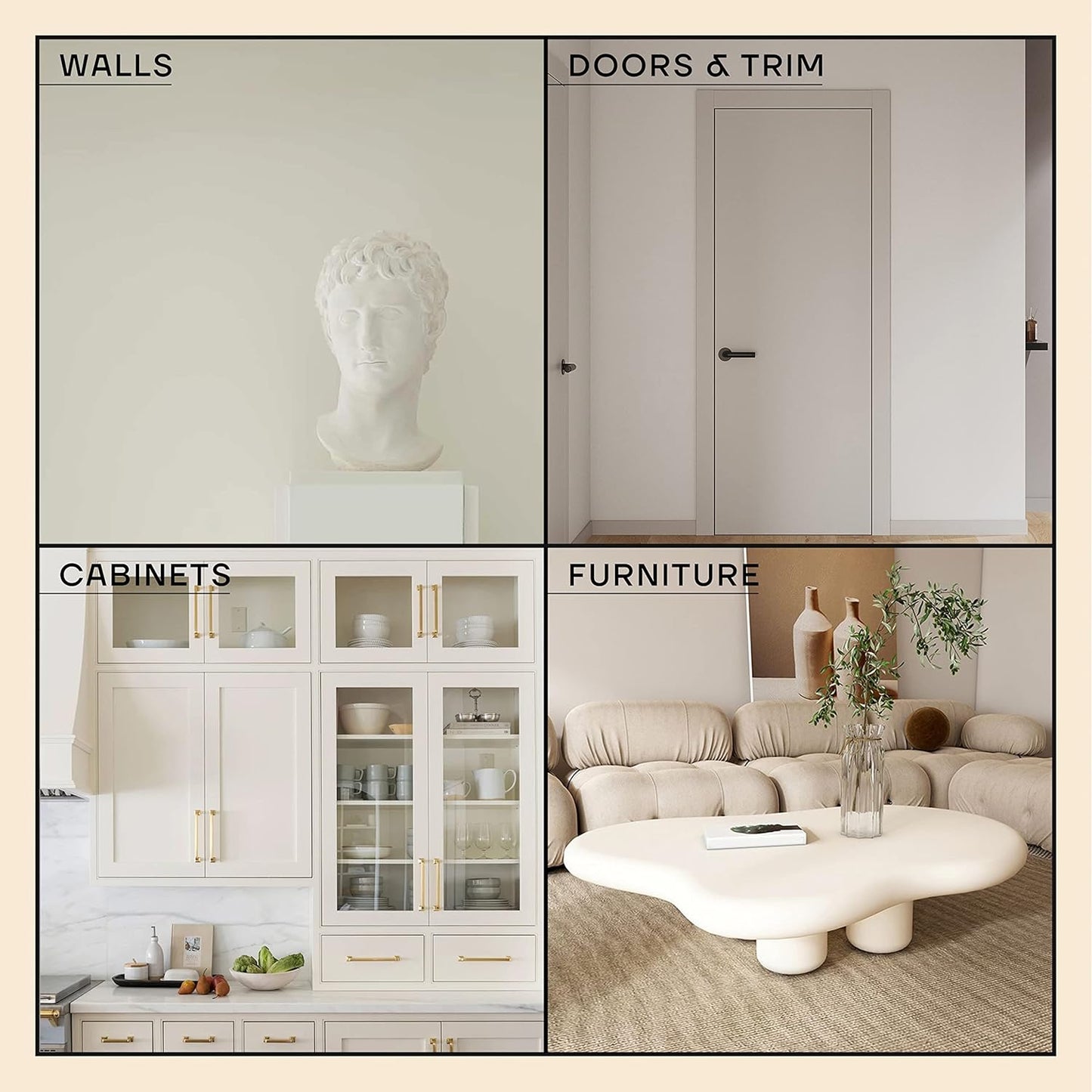 soto Beige Paint Touch Up, Multi-Surface, Matte Finish (No. 20 Toned Tan) - 1.5 Ounces/45 Milliliters of Scratch Repair for Furniture, Walls, Cabinets, Trim, Doors, Indoor/Outdoor